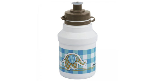 Childrens WATER BOTTLE 350 ml "ELEPHANT" WHITE Quality Polisport product