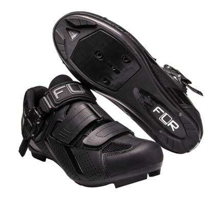 CLEARANCE SHOES, F-15-III, FLR, Pro Road, R250 outsole, Clip & Velcro Laces, Size 36, BLACK