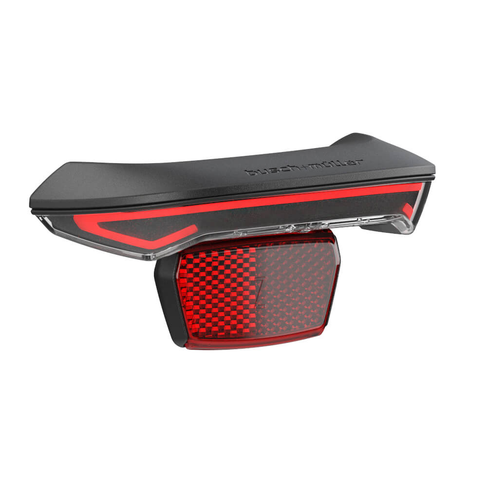 A NEW ITEM - BUSCH & MULLER Rear E-Bike Light - Kite E, (E-BIKE ONLY, NOT FOR DYNAMO, DC input 5-15V) includes wires and clips