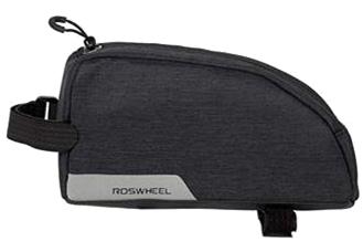 SAHOO Top Bar bag, Durable 300D polyester, 1L capacity, velcro secure mounting, 21L x 11H x 6W