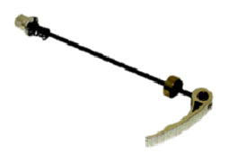 SKEWER Front, 128mm, Q/R, Cr-mo Axle Alloy Lever, SILVER