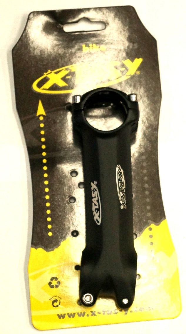 "Special Pricing" Ahead stem alloy ext.120mm dia 28.6mm bb 31.8mm black, angle 6 deg, 4 bolt clamp, xtasy logo