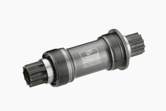 ISIS BOTTOM BRACKET CARTRIDGE - For 68mm Shell, 118mm Axle, Double Sealed Bearings, Cro-mo, Hollow Axle, Threaded