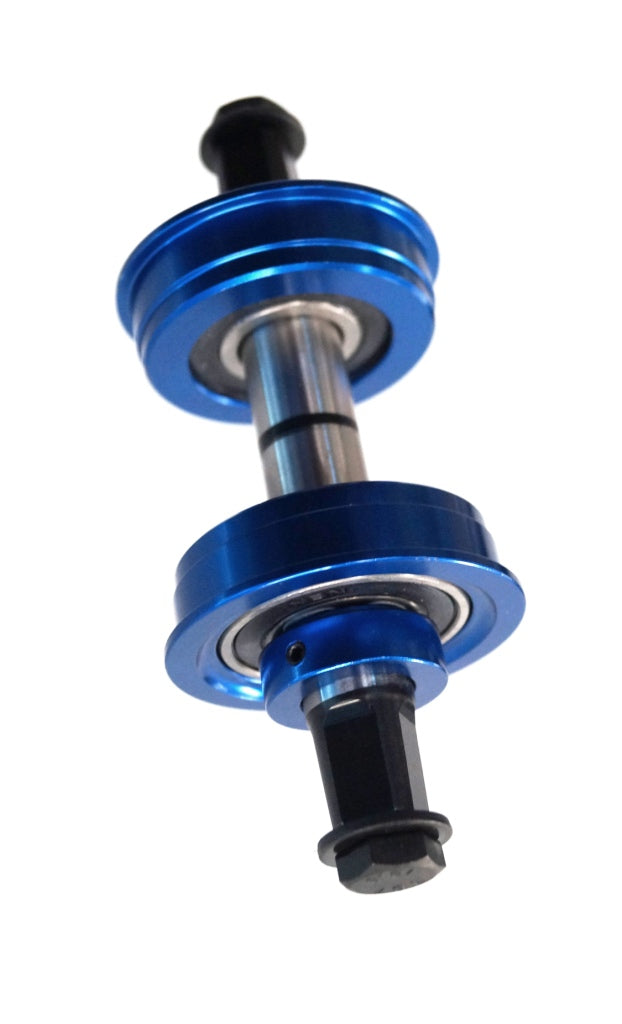 BMX CONVERSION KIT - 127mm Axle, With Sealed Bearings BLUE