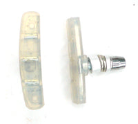 BRAKE SHOES - For V Brake, Clear Compound, 60mm (Sold in Pairs)