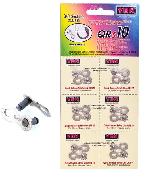 LINKS - Missing Links, Single speed 1/2" x 1/8", QR410 (6 per Card)