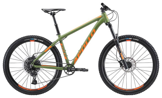 #Trail 30 Matte Green/Orange