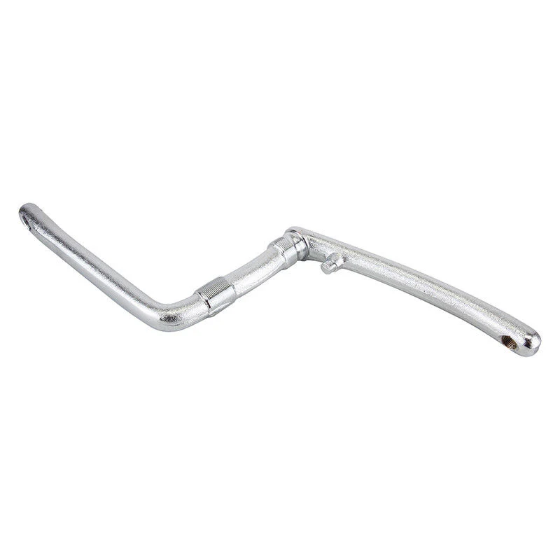 COMING SOON One Piece Crank, 165mm 6.1/2, with Pivot, CP SILVER