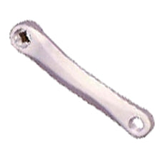 CRANK ARM LH 152mm, Diamond Taper, Low Profile, Alloy SILVER