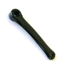 CRANK ARM LH 170mm, Diamond Taper, Low Profile, Alloy BLACK