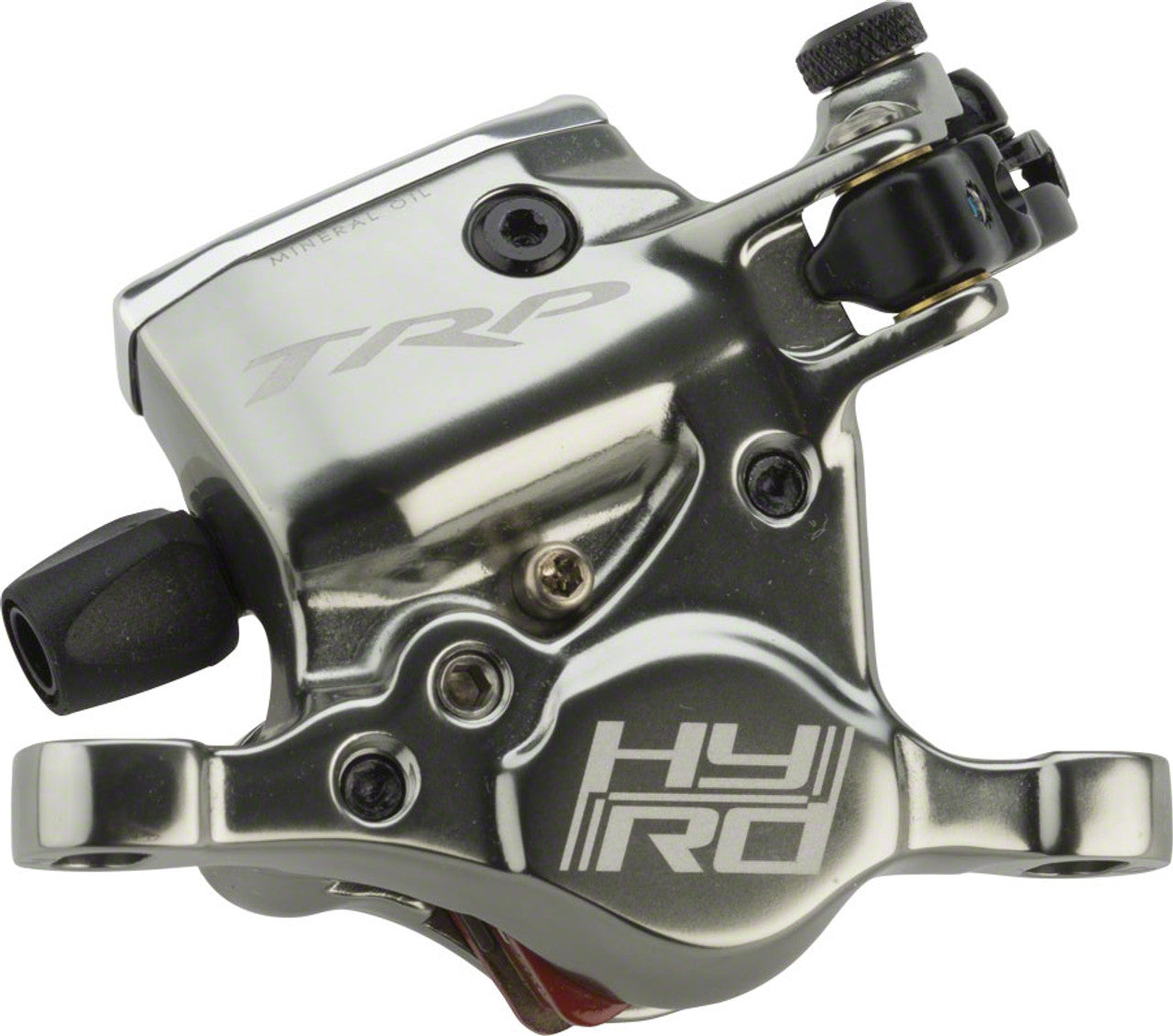 TRP HY-RD Cable Actuated Hyrdro Disc Caliper, High Polish Gun Metal Gray