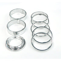 SPACER SET Alloy, 12T Lock Ring, SILVER (Cog NOT Included)
