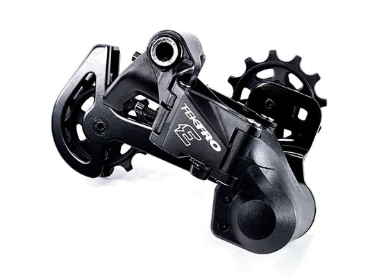 Rear derailleur, Mod.RD-M350, for 8 & 9 speed DURABLE RATCHET CLUTCH (Matching shifter 23800/23801) - Quality Tektro part