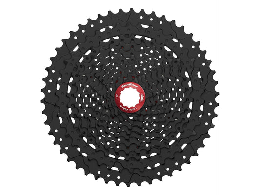 CASSETTE - 11 Speed, 11-51T, Black chrome, Quality Sunrace cassette