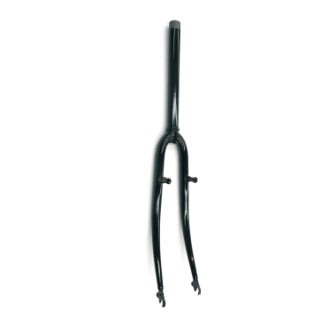 FORK 700 x 35C, Threadless, with Pivots, 1.1/8 / 28.6mm OD, 25.4mm ID, 260mm Stem, V-Brake BLACK (370mm axle to crown)