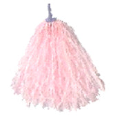 STREAMERS Pom Pom, PINK (Sold as a Pair)
