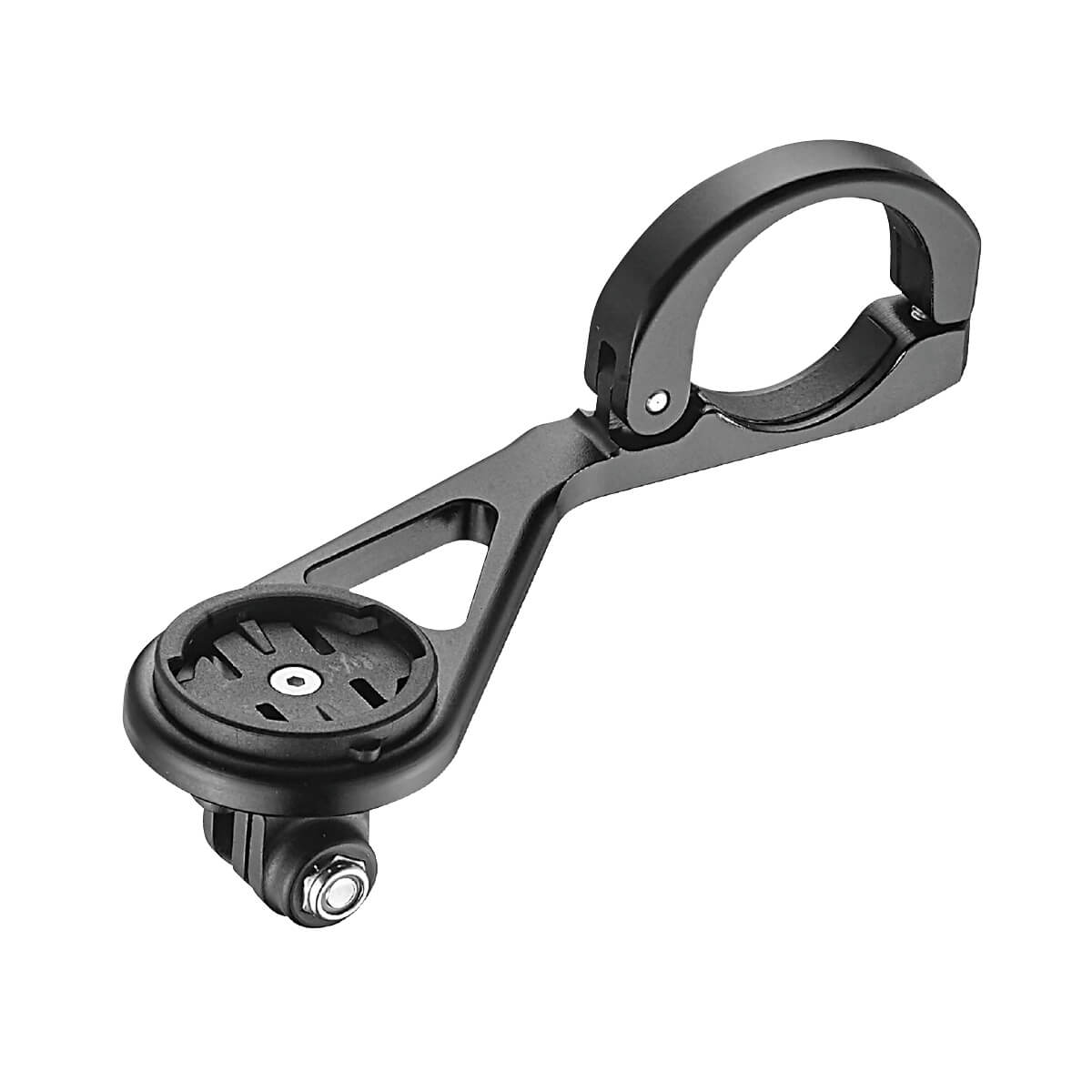 `A NEW ITEM - GARMIN & GORPO MOUNT - handlebar clamp mount, 31.8mm dia, Black (Reversible orientation )