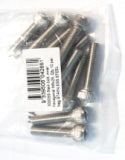 Stem Bolt Inner Hex M6 x 25mm (Bag of 10) Stainless Steel