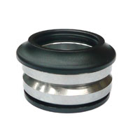 HEADSET Sealed Bearing, 1 1/8, alloy,41*30*15*7 integrated, 45 x 45, black