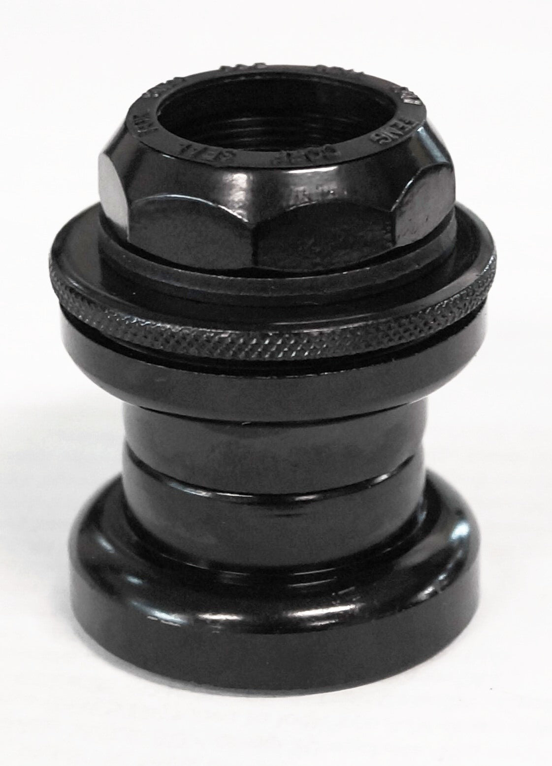 Head set 21.1 threaded BMX (& Gomier trikes), 21.1x30.0 x 27.0mm, Black