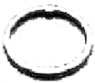 SPACER Head set, lock washer type, 22.2mm, (Bag 4) BLACK