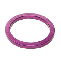 SPACER Alloy, 1 1/8 Purple - 3mm