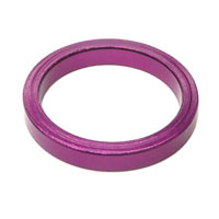SPACER Alloy, 1 1/8 Purple - 5mm