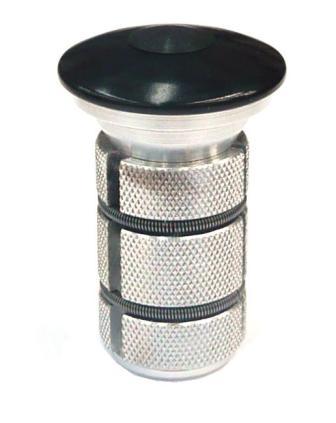 T/less Tension Adjuster 1 1/8 32mm for ID 22-25.4mm, H 32mm, Black alloy top