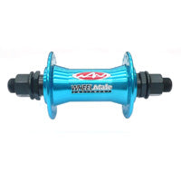 Front Hub, BLUE Alloy - 14mm Axle - 36H