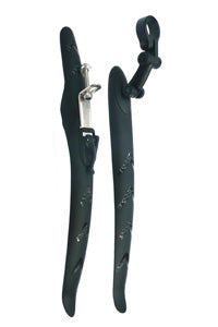 MUDGUARD SET 26-700C, Front & Rear, BLACK