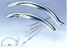 MUDGUARD SET 20, Front & Rear for Hi-Riser, Steel C.P.