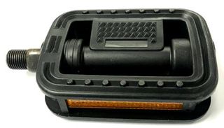 PEDALS 1/2" One pc PP for 20" bike, BLACK