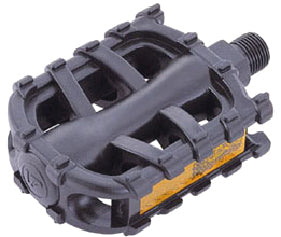 PEDALS 9/16" PP Smaller Platform for 12-16" bikes, BLACK