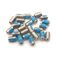 PEDAL PINS Grub Screws, 4 x 6mm, with Loctite (Bag 24)