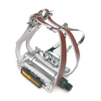 PEDALS 9/16" Retro, Alloy, SILVER (Sold as a Pair)