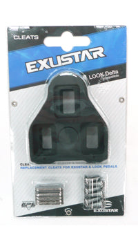 CLEATS Road, Look Delta compatible, fixed/zero float. BLACK