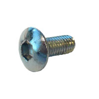 CLEAT BOLT M5, 12mm, 10mm Head, Allen Key Type, Stainless Steel (Sold Individually)
