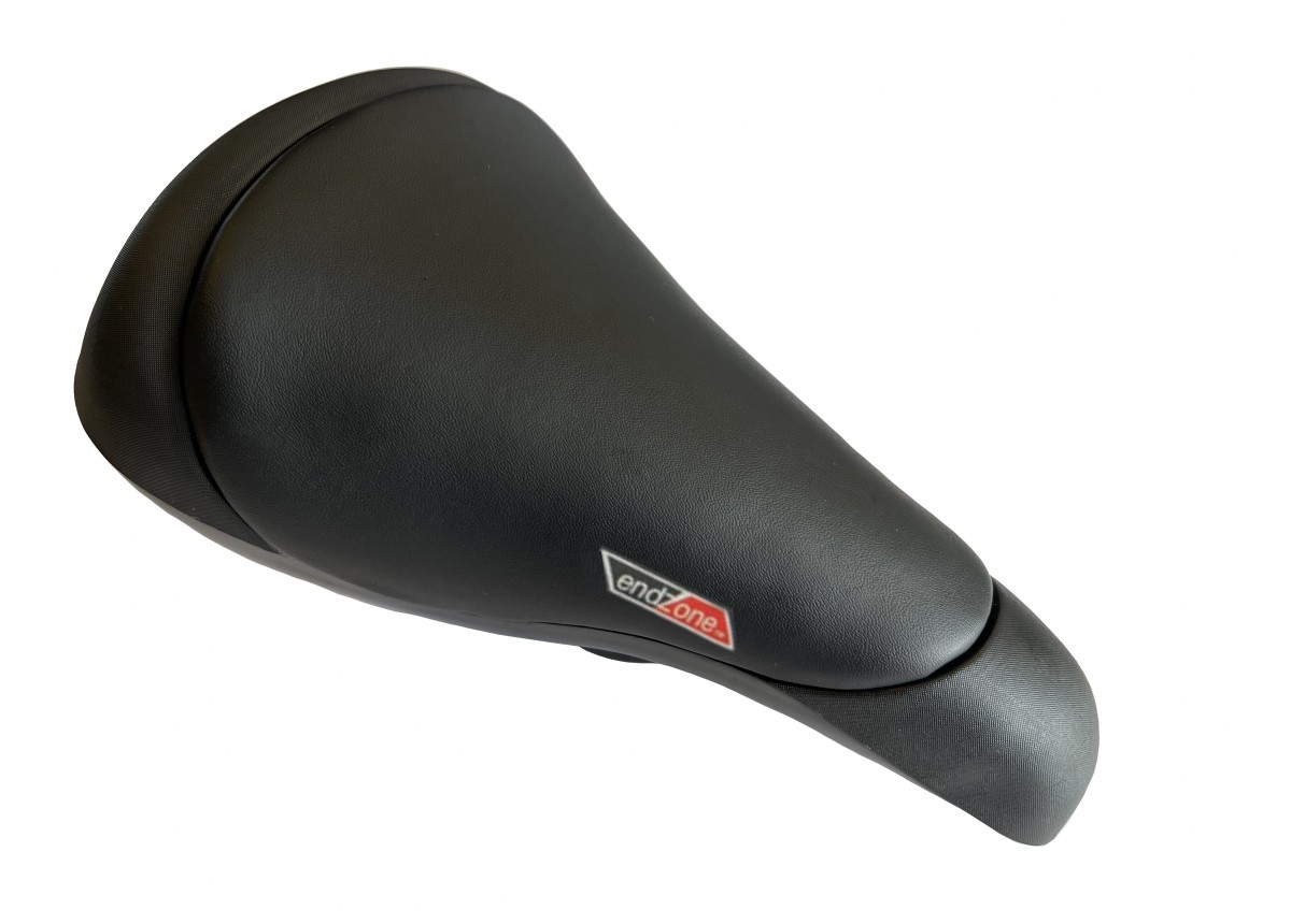 SADDLE BMX/Freestyle, Vinyl Top, BLACK, Quality Velo manufactured product