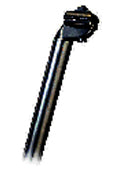 SEATPOST 27.0 x 350mm, Micro-Adjust, Alloy BLACK