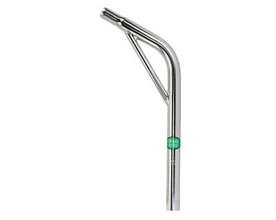 `A NEW ITEM - SEATPOST LAYBACK W/SUPPORT 25.4MM X 400MM CR-MO - CHROME