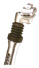 SUSPENSION SEATPOST 25.4 x 350mm, Micro-Adjust, Alloy SILVER