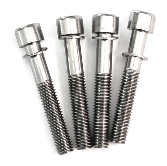 SEAT POST BOLT M8, 50mm, Allen Key Type, For Micro Adjust, Half Threaded, Steel (Bag 4)