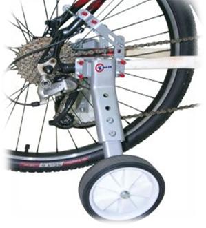 TRAINING WHEELS 22-28, Stabilizer (rated to 100Kg) Made in Taiwan