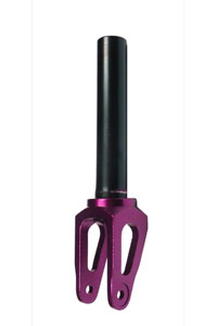 "Special Pricing" Threadless Scooter Fork, 1 1/8" x 150mm Threadless Steerer, PURPLE