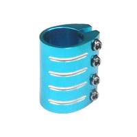 "Special Pricing" Quad clamp with 4 bolts 33.6 blue