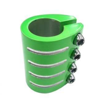 "Special Pricing" S/Clamp 4 bolt, Park, green 64MM X (33.6/29MM) X 41MM
