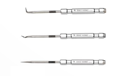 Tool - Pick set, Set of 3 picks w/magnets, w/BIKEHAND logo