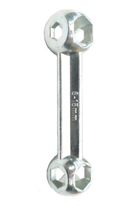 Dumbell spanner "9 WAY", 6-15mm
