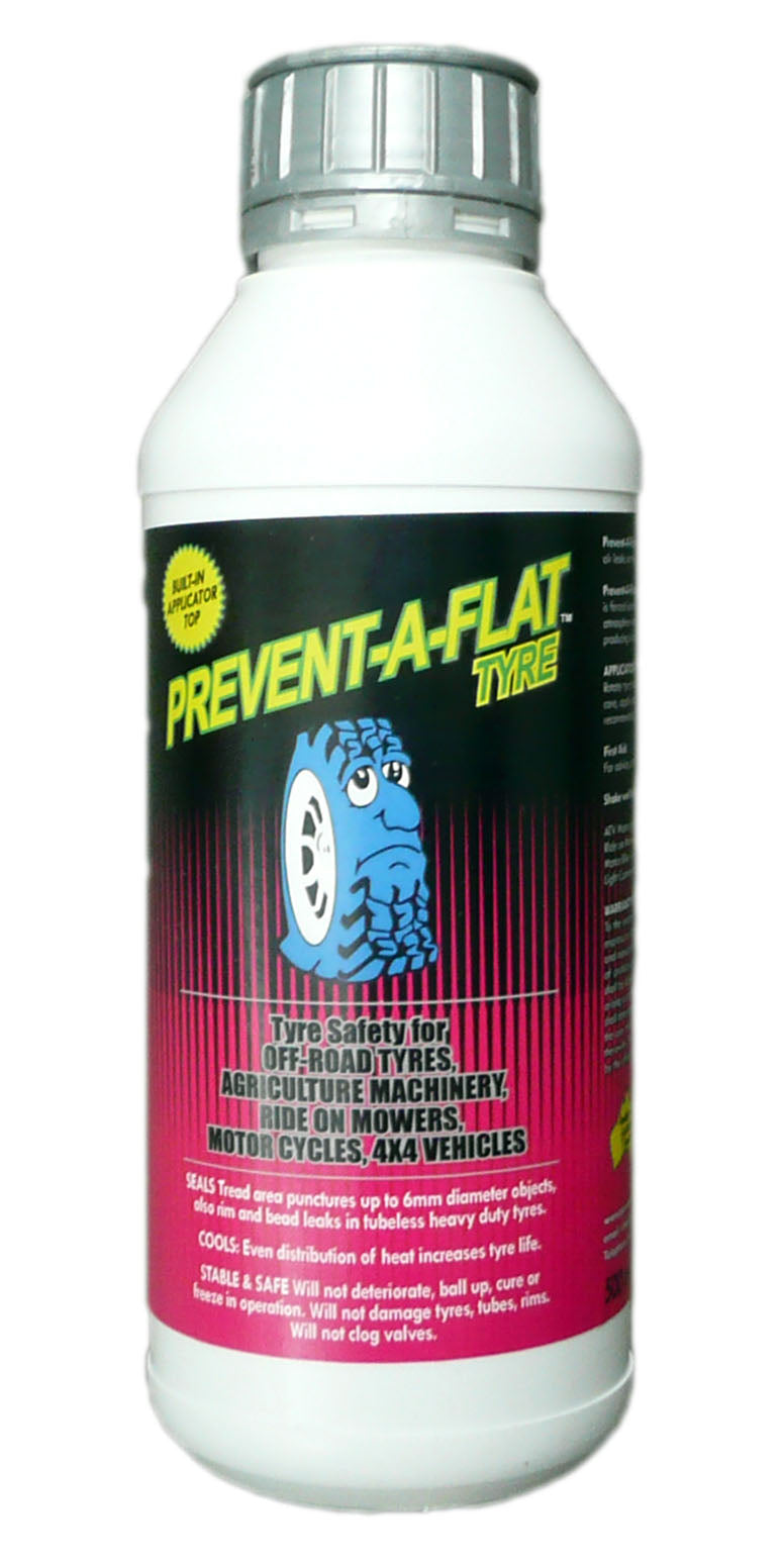 SEALANT - Prevent A Flat Tube/Tyre Sealant, 500ml Bottle
