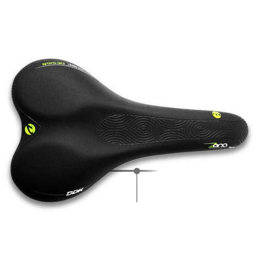 Saddle, vinyl top, black, black rails, L:275 W:160mm, Quality DDK product made in Taiwan